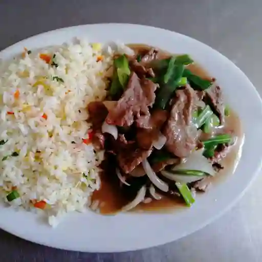 Colacion Carne Mongoliana