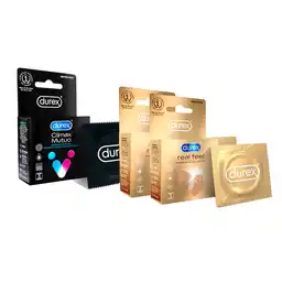 Combo Durex Preservativos - Condones Climax Mutuo 3 Unidades Dur