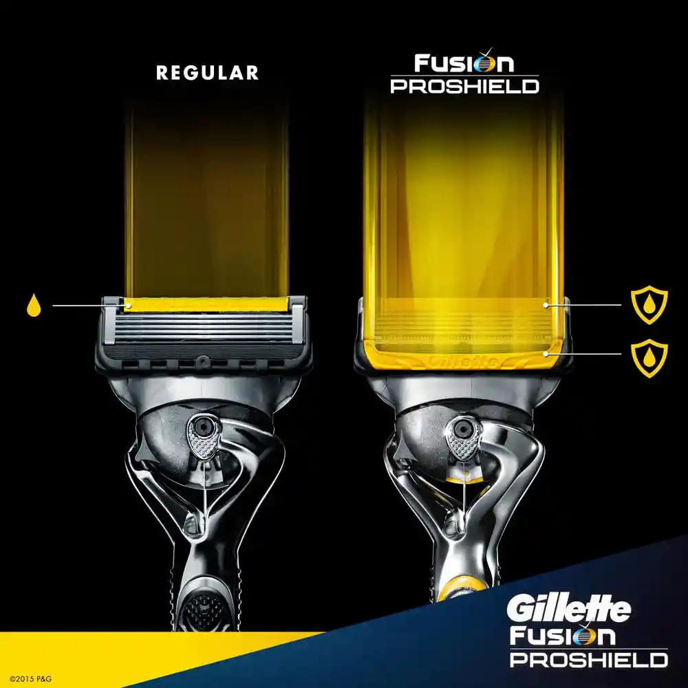 Gillette Hojas Y Maquinas De Afeitar Gille Fusi Progl Repx4