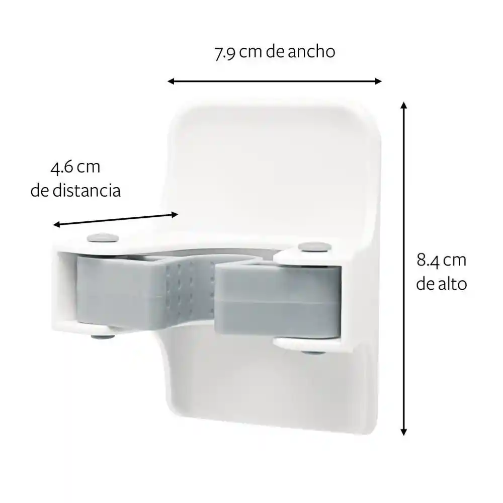 Command Gancho Adhesivo Porta Escobillón