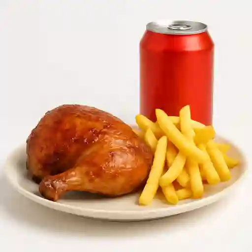 Colación 1/4 de Pollo Asado