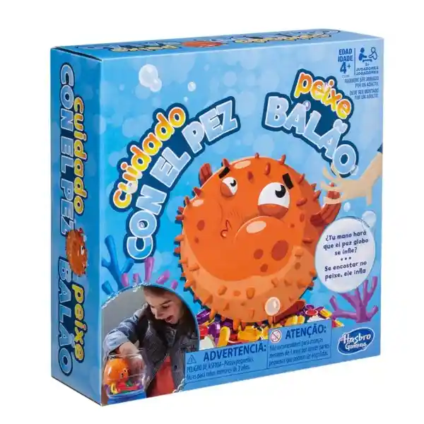 Hasbro Juego de Mesa Blowfish Blowup 489854