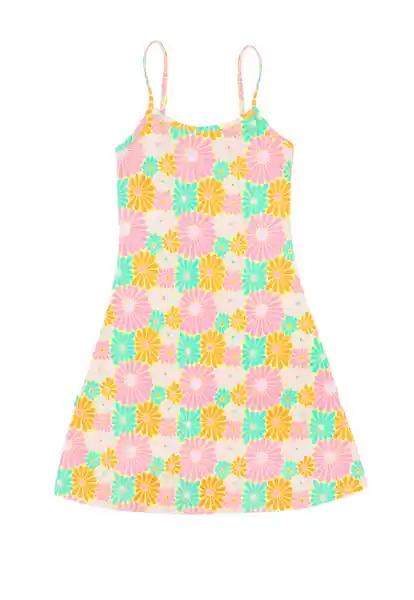 Vestido Solera Junior Day to Day Niña Amarillo Talla 12 788