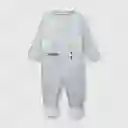 Osito de Bebé Niño Autitos Gris Melange Talla 6/9M Colloky