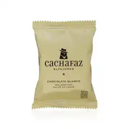 Cachafaz Alfajor Blanco Relleno de Dulce de Leche