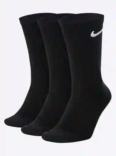 Nike Calcetines u Crw Q4 Negro Talla L SX7676-010