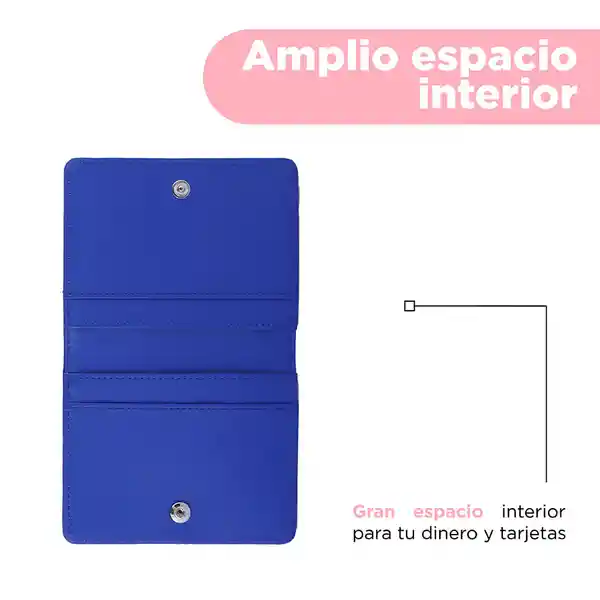 Tarjetero Azul Miniso