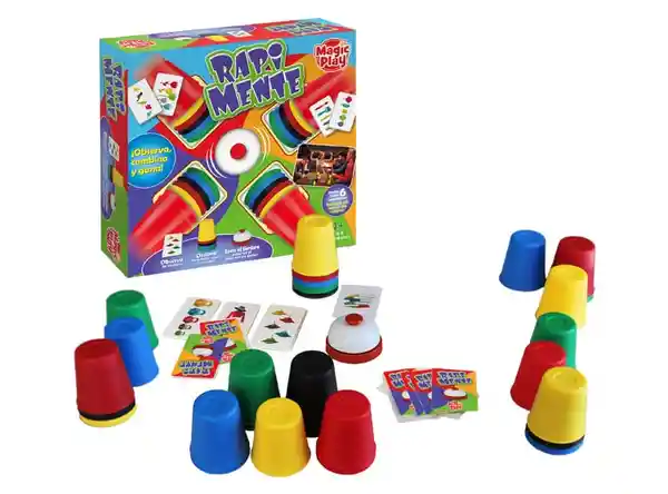 Playfun Games Juego de Mesa Rápidamente Básico