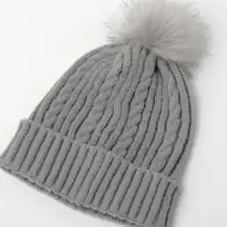 Gorro de Invierno Gris Miniso