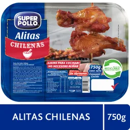 Super Pollo Alitas de Pollo Sabor Chileno