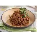 Spaghetti Green con Salsa Boloñesa