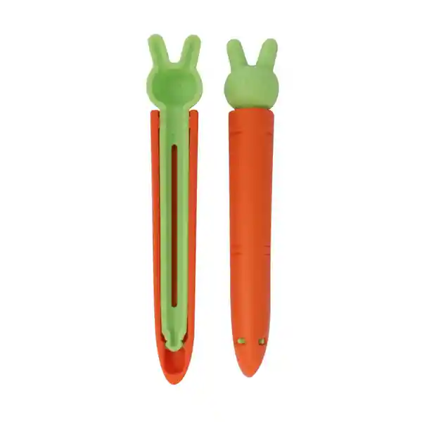 Miniso Clip de Sellado Para Verduras Zanahoria