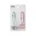 Llavero de Clip Acrilico Girl Series Para Notas Miniso