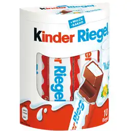 Kinder Barra de Chocolate con Leche Riegel