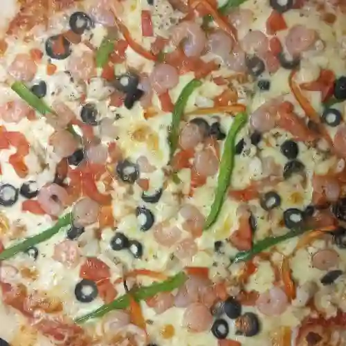 Pizza Camarón.