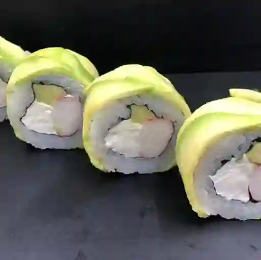 Avocado Roll de Pollo Apanado, Queso Palta Cebollín