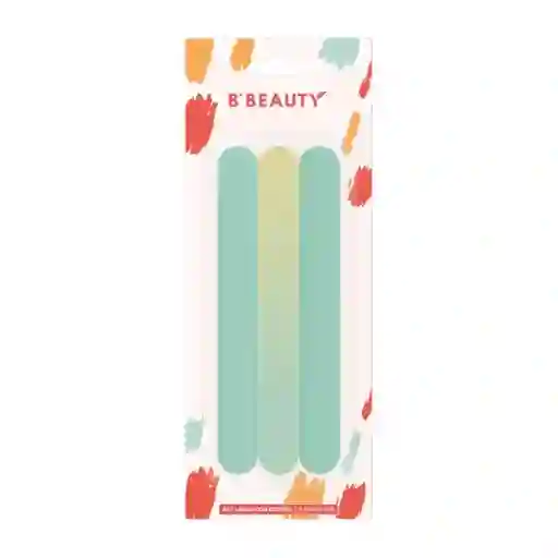 B Beauty Set Limas De Uñas Con Diseño