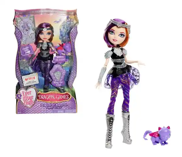 Ever After High Muñeca Juego de Dragones Poppy O'Hair