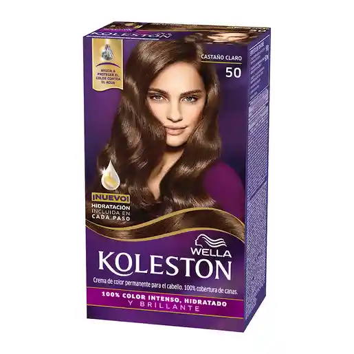 Koleston: Tintura De Pelo Single N50 Castaño Claro Kit