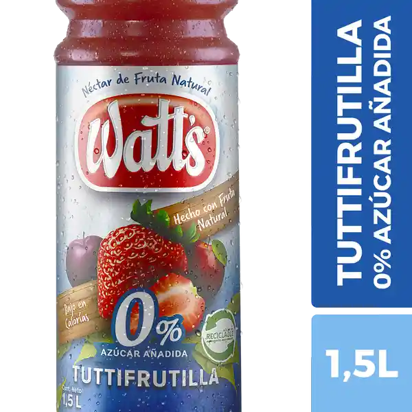 Watts Néctar Light Sabor Tuttifrutilla