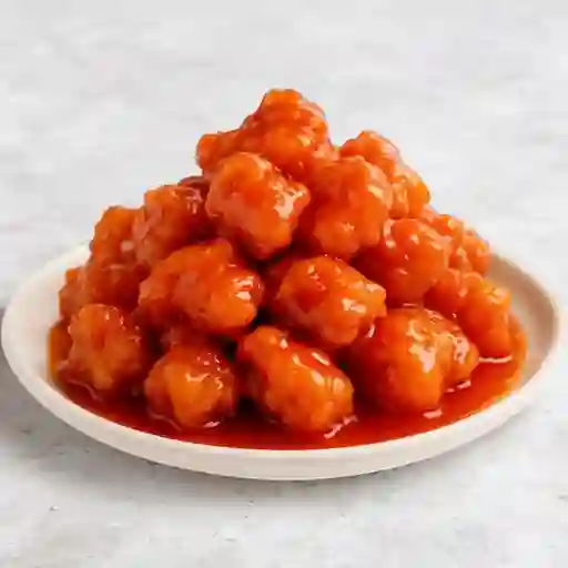 Pollo agridulce 1/2 porcion