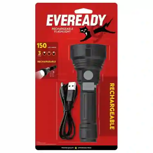 Eveready Linterna Mano Recargable Ion Light