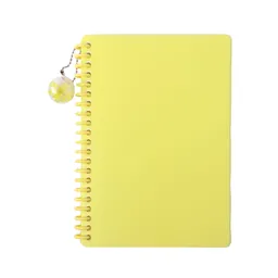 Miniso Cuaderno Liso de Espiral Amarillo