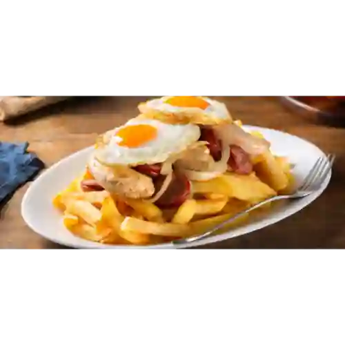 Chorrillana 2 Personas + Bebida