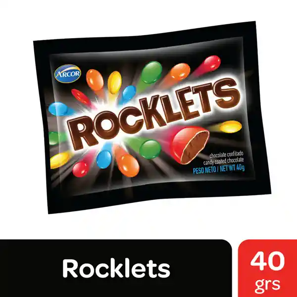 Rocklets Chocolate con Leche Confitado