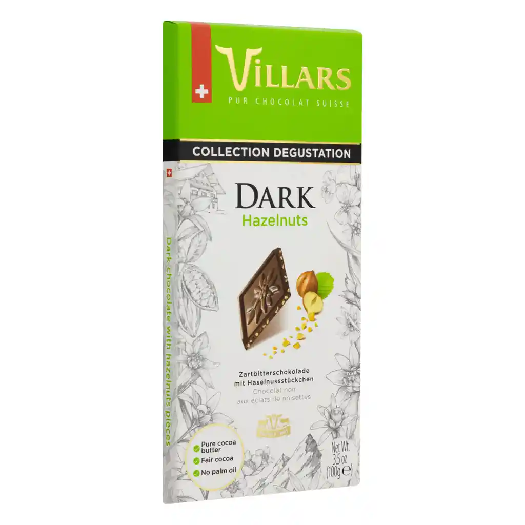 Villars Chocolate Amargo Con Avellanas