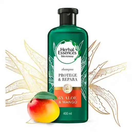 Herbal Essences Shampoo Reparador 6X Aloe & Mango