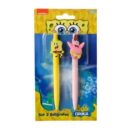 Colon Set Bolígrafo Figura Pvc Bob Esponja