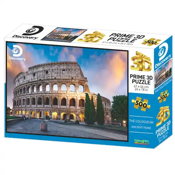Discovery Puzzle 3D Coliseo de Roma