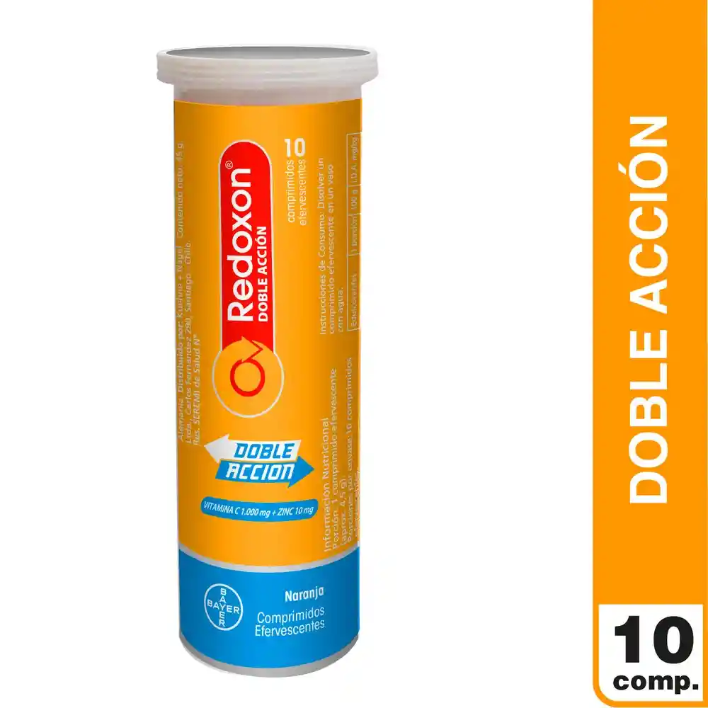 Redoxon Doble Acción (1000 mg / 10 mg)
