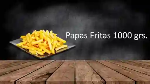 Papas fritas 1000 gr