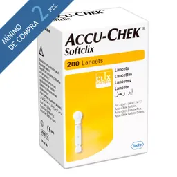 Accu-Chek Lancetas para Punción de Sangre