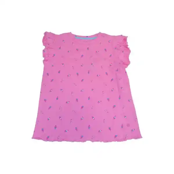 Polera Niña Rosado Pillin 6 a