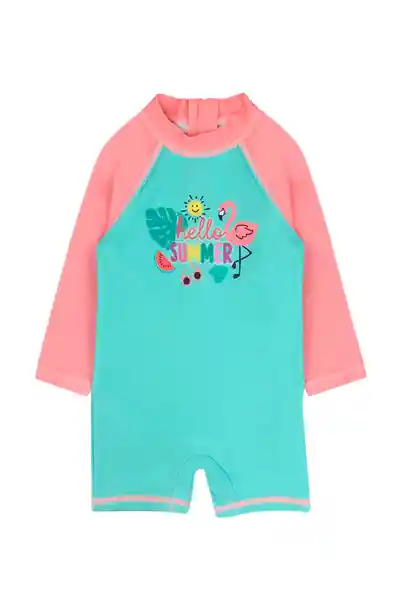 Enterito de Agua Spirit Bebé Niña Menta Talla 12/18 - 221