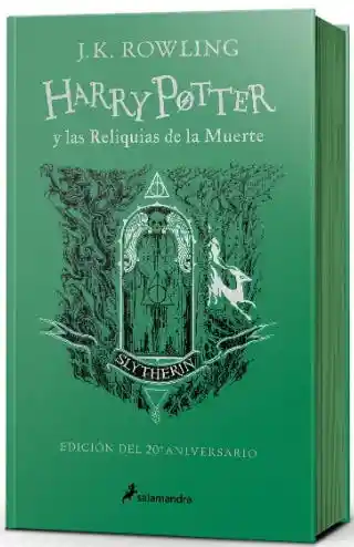 Las Reliquias de la Muerte 7 Slytherin Edicion 20 Aniversario