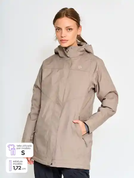 Doite Chaqueta Apex Woman Taupe XL FW25