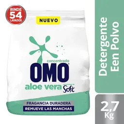 Matic Detergente en Polvo Omo Soft Aloe Vera