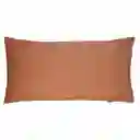 Funda de Almohada 144 Hilos Salmón 50 x 90 cm Casaideas