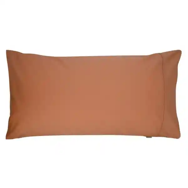 Funda de Almohada 144 Hilos Salmón 50 x 90 cm Casaideas