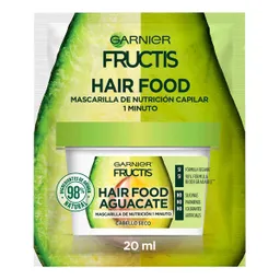 Fructis Tratamiento Capilar Mascarilla Hair Food Aguacate