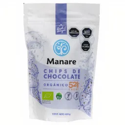 Hips Manare C De Chocolate Orgánico 52% Cacao