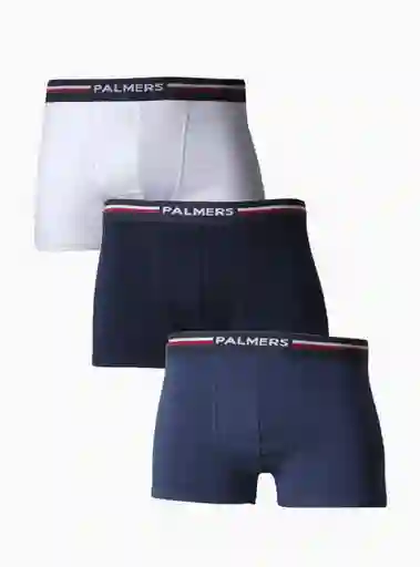 Palmers Pack Bóxer Rib Medio Clásico Azul Marino Talla L