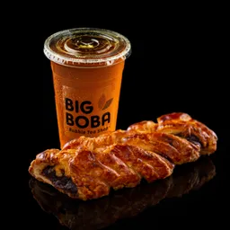 Ice Tea + Trenza Chocolate