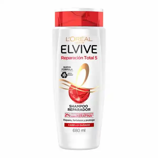 Elvive Shampoo Reparación Total 5