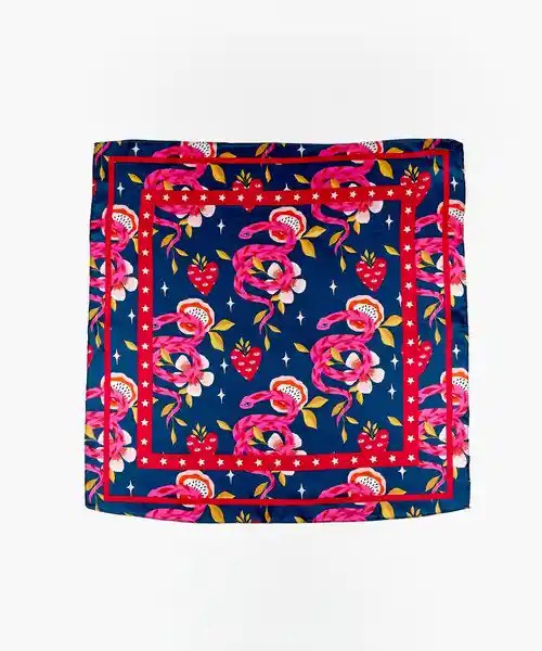 Lounge Bandana Ilustradora Rojo