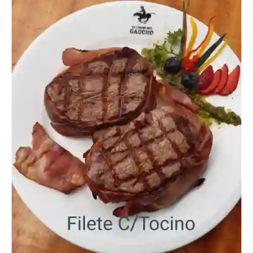 Filete Medallon C/tocino